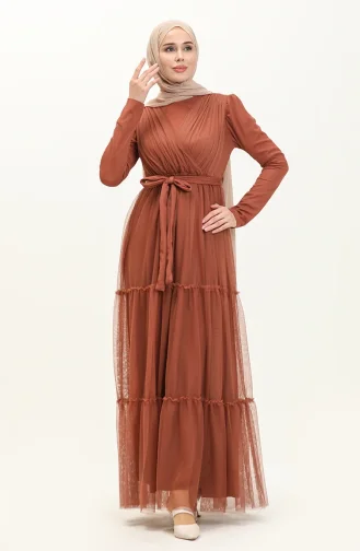 Robe de Soirée 5562-07 Brun 5562-07