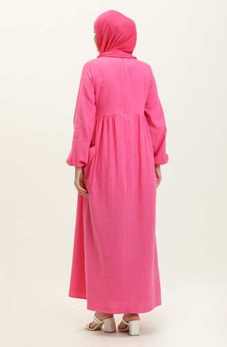 Muslin Pocket Dress 24Y8893-05 Pink 24Y8893-05