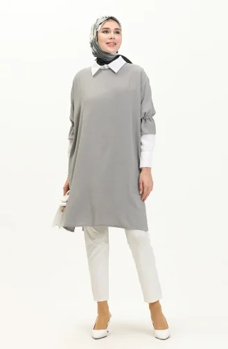 Tunique Poncho Aerobin 3770-03 Gris 3770-03