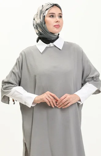 Tunique Poncho Aerobin 3770-03 Gris 3770-03