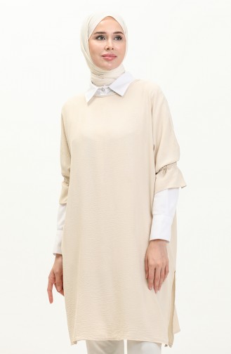 Tunique Poncho Aerobin 3770-02 Beige 3770-02