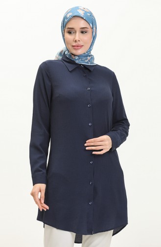 Navy Blue Tuniek 5104-06