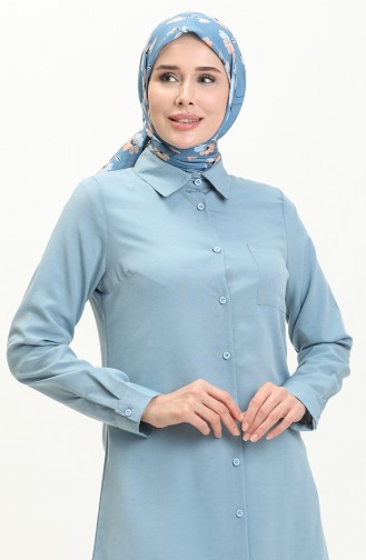 Pocketed Tunic 6562-08 Indigo 6562-08