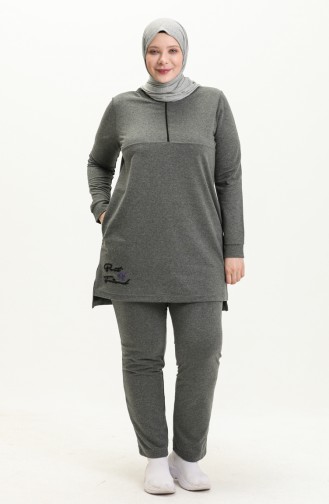 Ensemble Survêtement Grande Taille 11042-01 Anthracite  11042-01