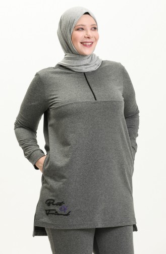 Ensemble Survêtement Grande Taille 11042-01 Anthracite  11042-01