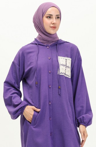 Ensemble Tunique Pantolon en Lin 24Y8997-01 Pourpre  24Y8997-01