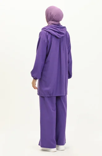 Ensemble Tunique Pantolon en Lin 24Y8997-01 Pourpre 24Y8997-01