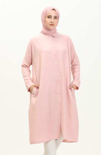 Reglan Kol Tunik 6433-19 Pudra