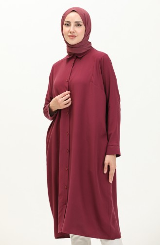 Reglan Kol Tunik 6433-20 Mürdüm