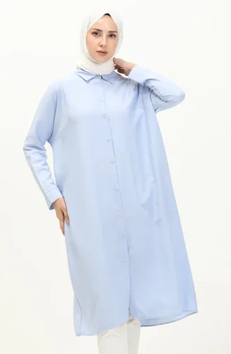 Reglan Kol Tunik 6433-21 Mavi