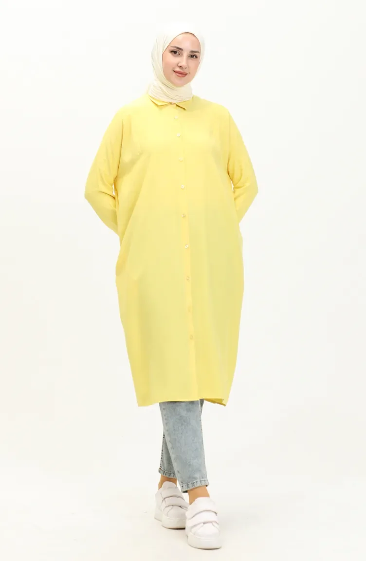 Tunique Manche Raglan 6433-23 Jaune 6433-23
