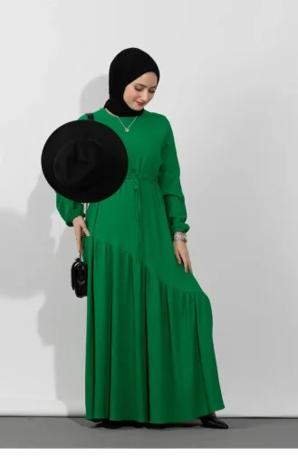 فستان أخضر حشيشي 932