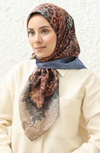 Soft Cotton Scarf 13229-05 Dark Blue Onion Skin 13229-05