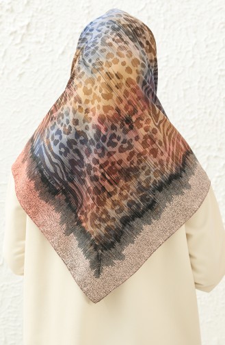Soft Coton Eşarp 13229-08 Mercan Somon