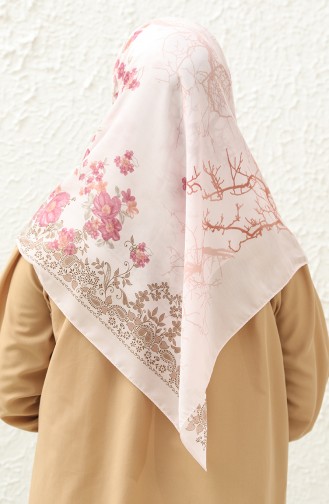 Plain Oversized Scarf DLD-07 Light Pink Cherry 07
