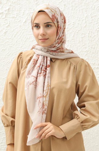  إيشارب سادة واسع DLD-08 فيزون فاتح 08