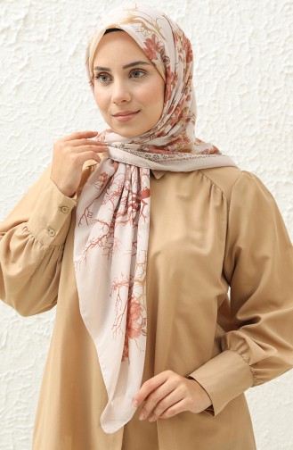  إيشارب سادة واسع DLD-08 فيزون فاتح 08