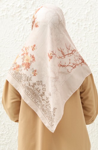  إيشارب سادة واسع DLD-08 فيزون فاتح 08