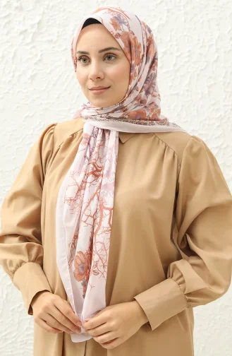 إيشارب سادة واسع DLD-12 بنفسجي فاتح 12