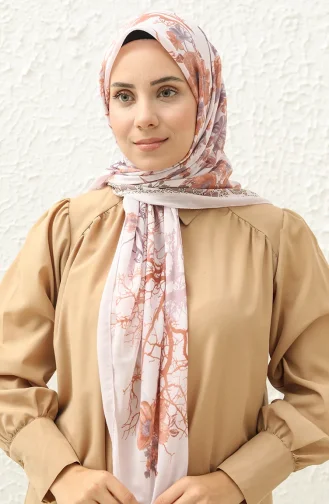 إيشارب سادة واسع DLD-12 بنفسجي فاتح 12
