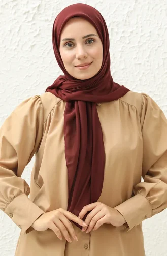 إيشارب سادة TBL-06 أحمر غامق 06