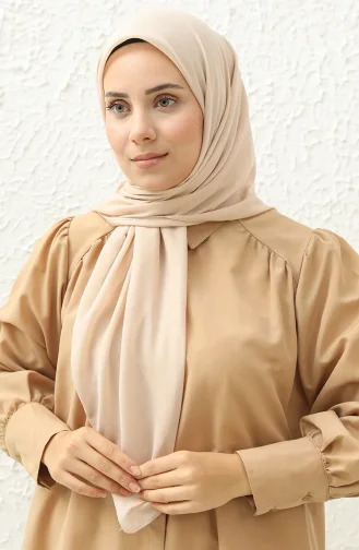 Plain Scarf TBL-10 Beige 10