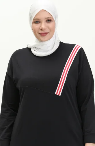 طقم رياضي مقاس كبير 12001-04 كحلي 12001-04