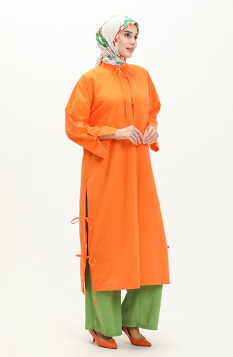 Lace-up Cape 24Y9025-06 Orange 24Y9025-06