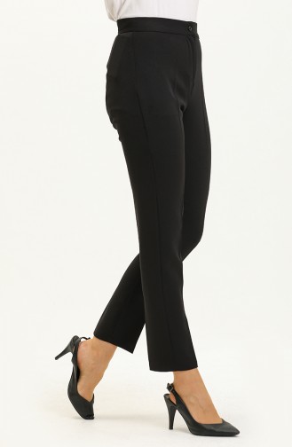 Pantalon Uni  1145-01 Noir 1145-01
