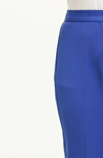 Straight Leg Trousers 1145-02 Saxe 1145-02