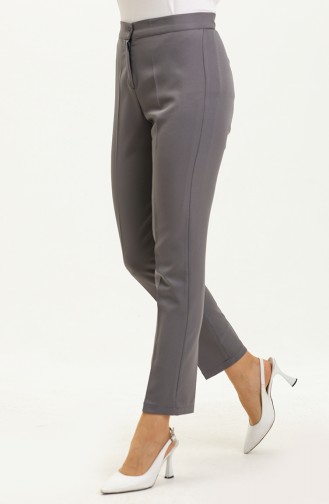 Straight Leg Trousers 1145-07 Gray 1145-07