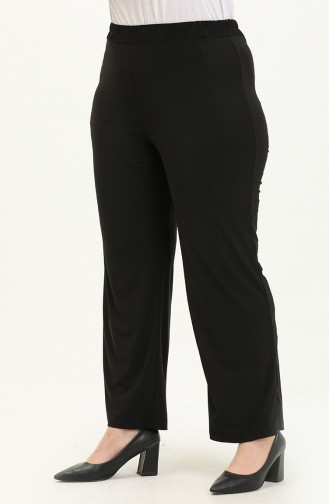 Plus Size Sandy Pants 0138-01 Black 0138-01