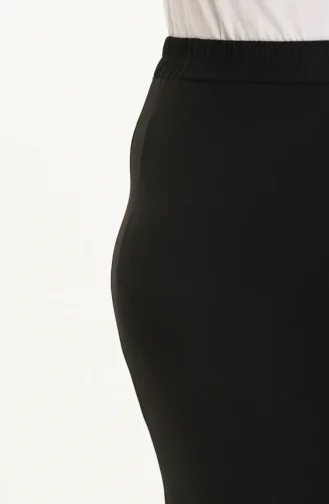 بنطلون ساندي مقاس كبير 0138-01 أسود 0138-01