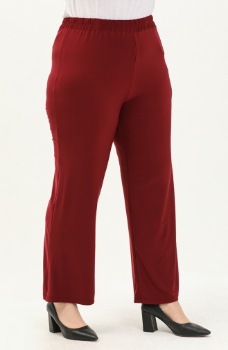 Claret red Broek 0138-02