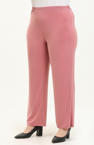 Pantalon Sandy Grande Taille 0138-04 Rose Pâle  0138-04