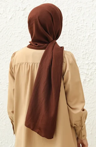 Weicher Baumwollschal 2000-47 Bitterbraun 2000-47