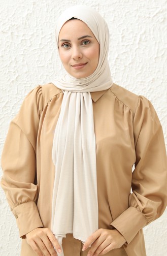 شال ممشط 003-44 بيج فاتح 2003-44