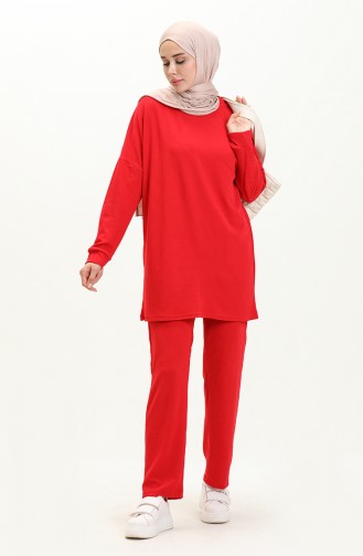 Tunika-Hose Doppelset 1001-04 Rot 1001-04