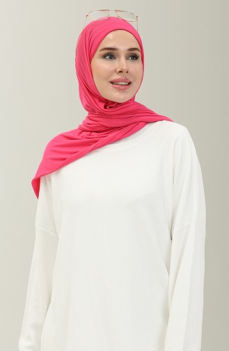 Bürümcük Kumaş Tunik Pantolon İkili Takım 1002-01 Ekru