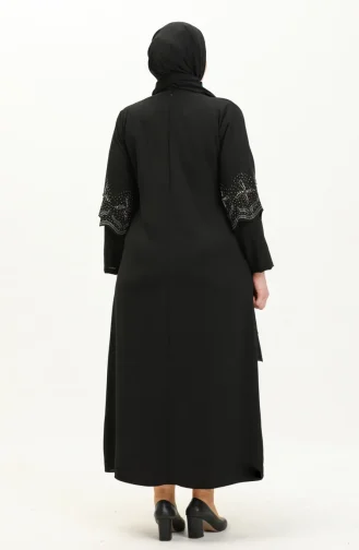 Robe de Soirée Grande Taille 6102-03 Noir 6102-03