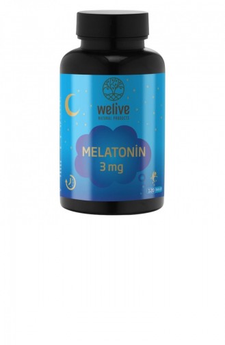 Welıve Melatonin 3Mg Takviye Edici Edici Gıda Welive3040