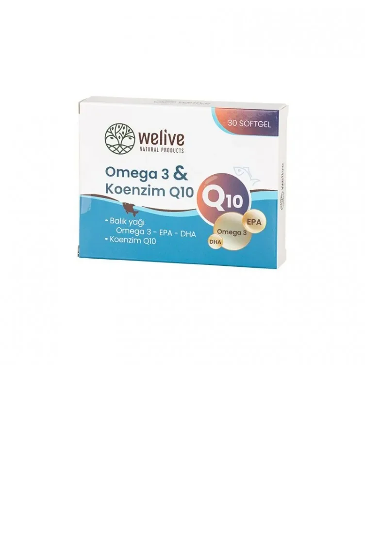 Welıve Omega 3 Koenzim Q10 Welive265