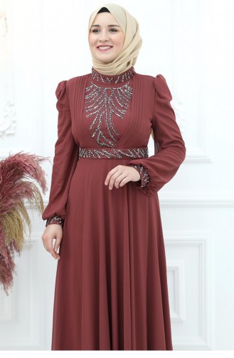 Amine Hüma İrem Şifon Abiye Tarçın