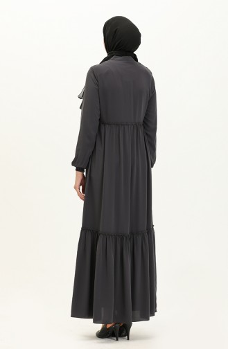 Light Black Abaya 3850-06