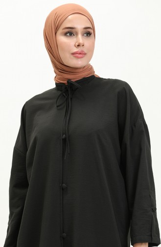 Bağcıklı Kap 24Y9025-04 Siyah