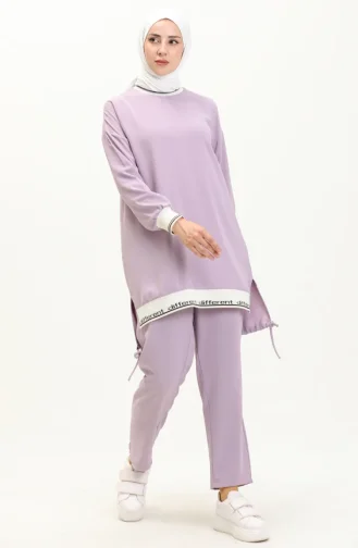 Ensemble Tunique Pantolon 70021-03 Lila 70021-03