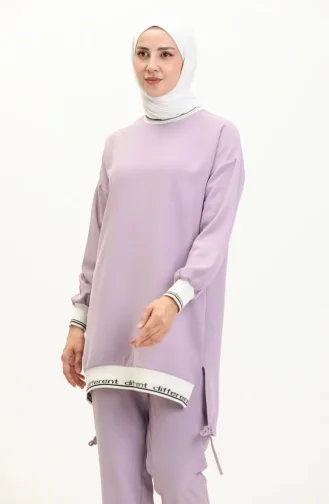 Ensemble Tunique Pantolon 70021-03 Lila 70021-03
