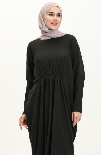 Black İslamitische Jurk 4038-02