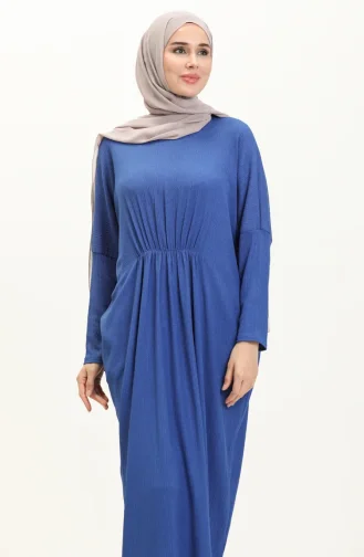 Fledermausärmel Kleid 4038-04 Indigo 4038-04