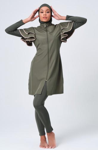 Khaki Swimsuit Hijab 22423-02